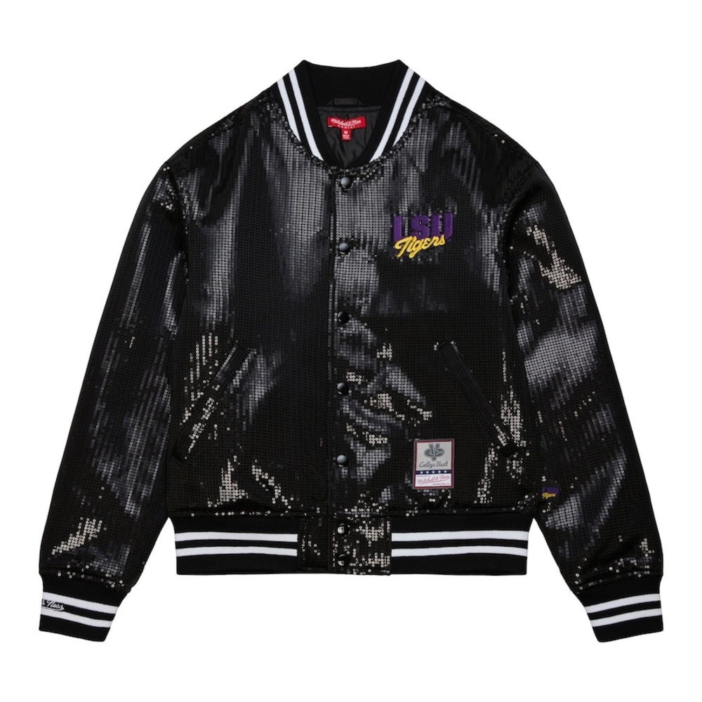Mitchell & Ness L.S.U. Sequin Varsity Jacket
